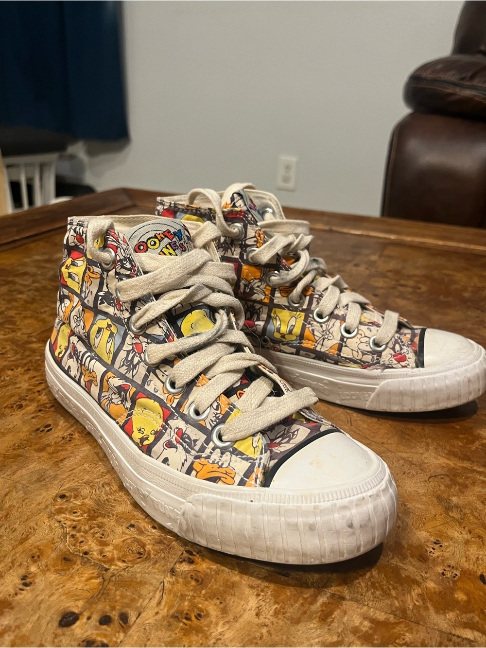 Keds Vintage Looney Tunes High-Top Sneakers